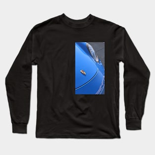 Blue Porsche Long Sleeve T-Shirt